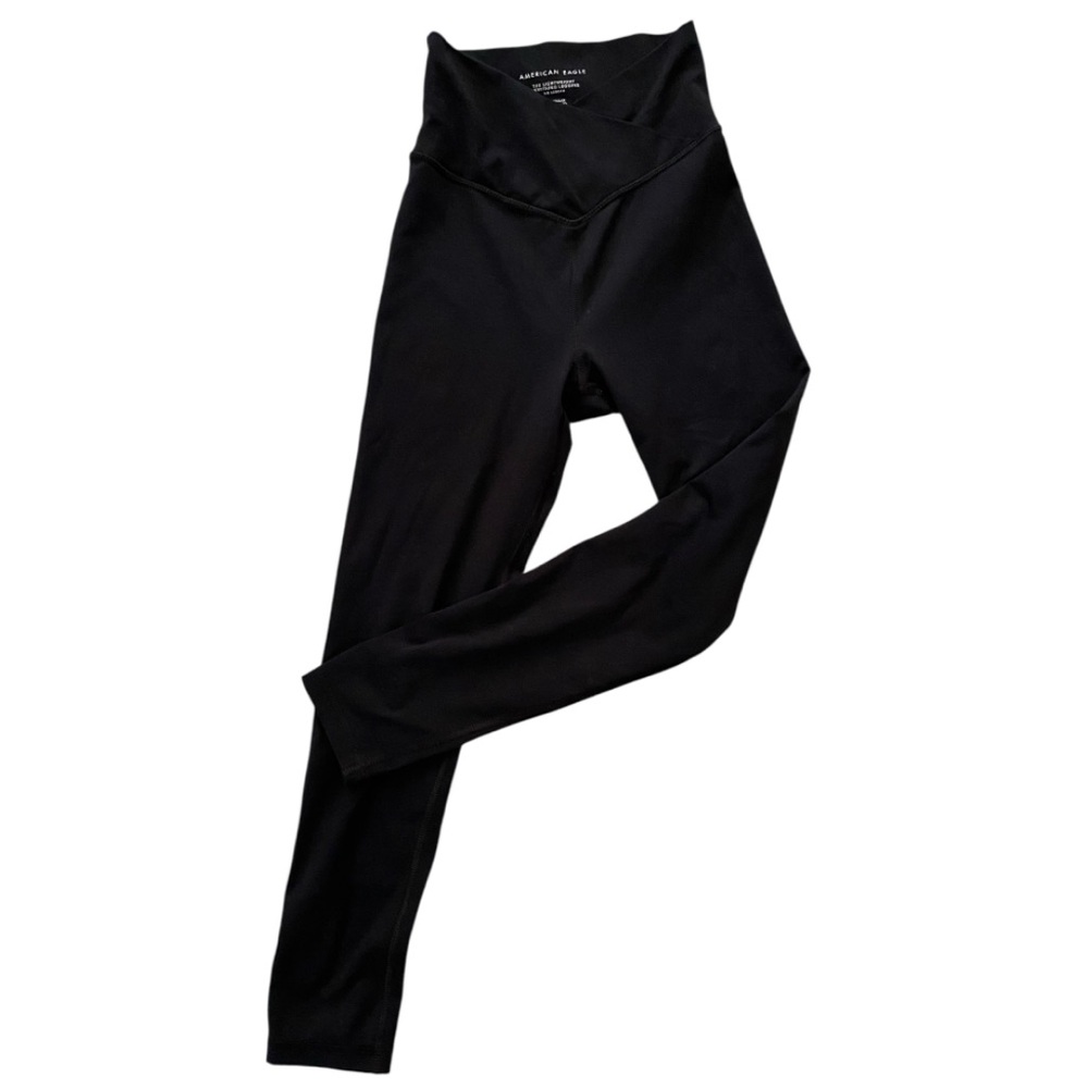 American Eagle Black Leggings Sleek Tailored Design